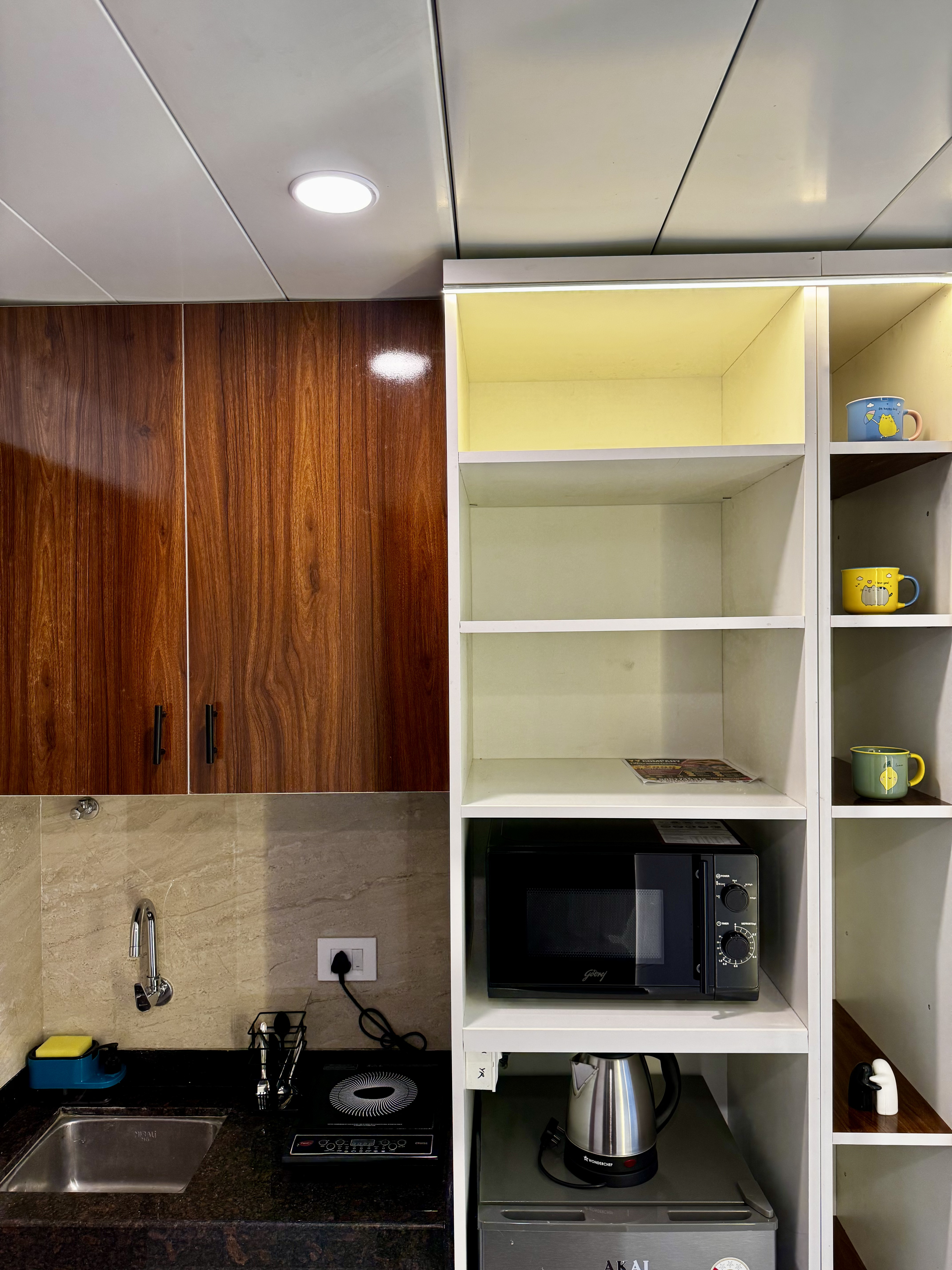 Modern kitchen area