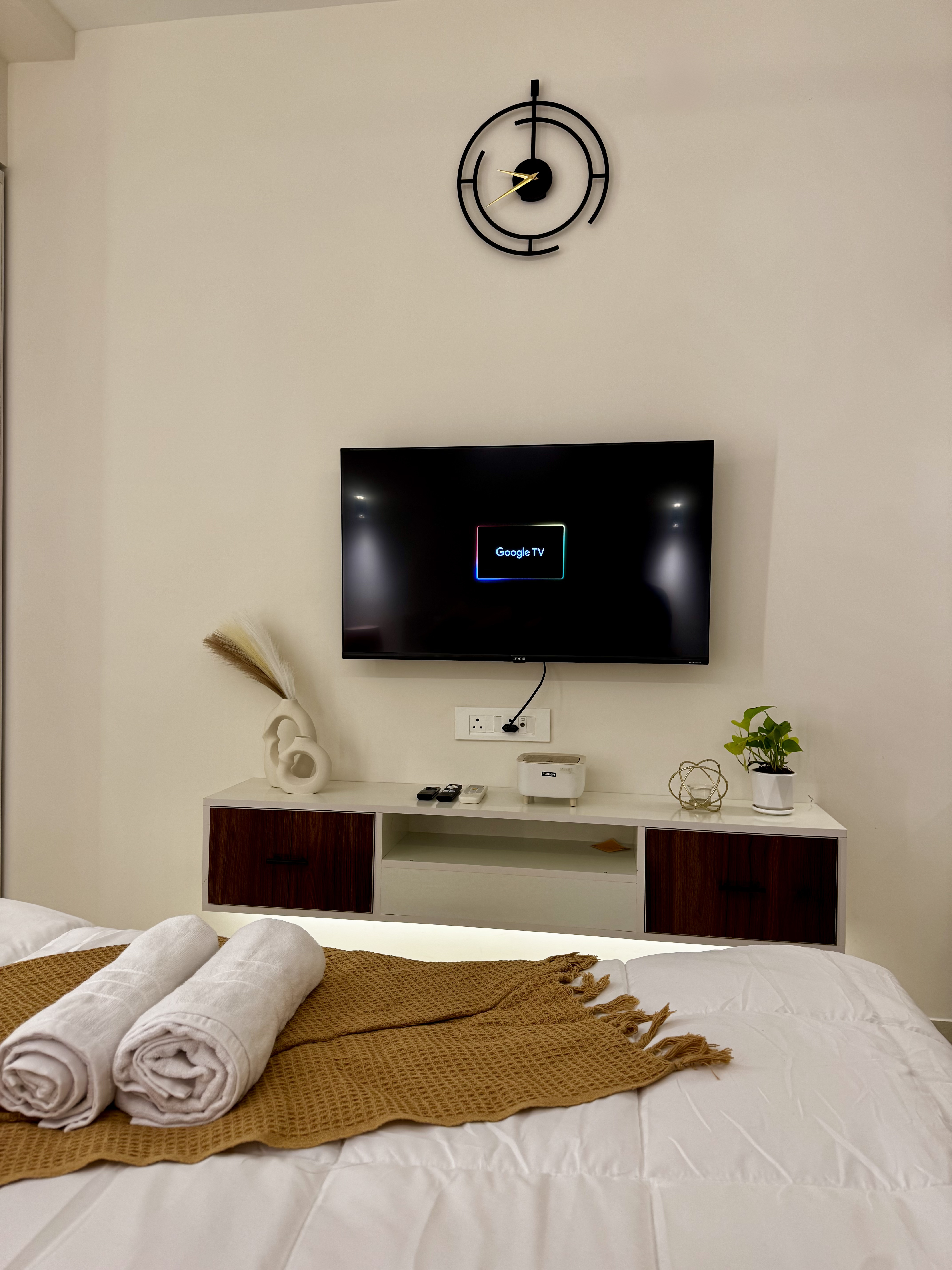 Room entertainment area
